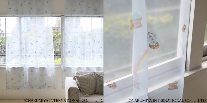 エンジェルブルーらしいデザインを落とし込んだ［ドーナツゲーム］／繊細なオーガンジー生地