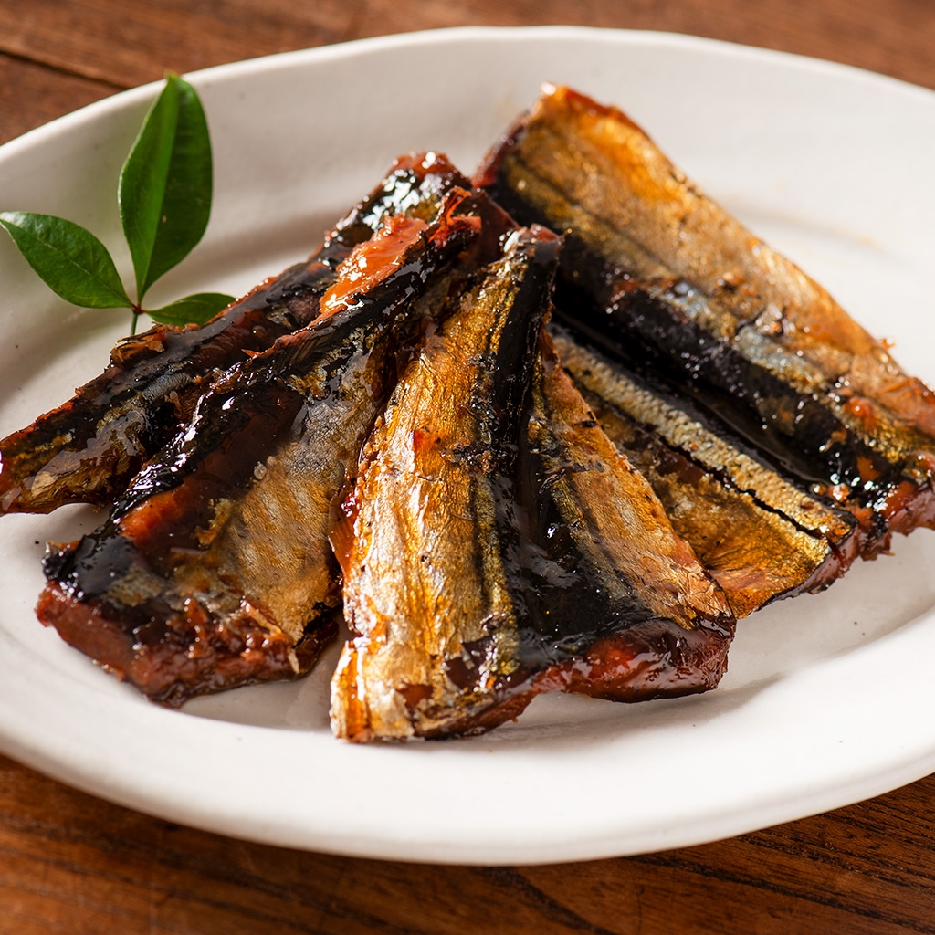 つやっと輝く「三河の佃煮 さんま甘露煮」