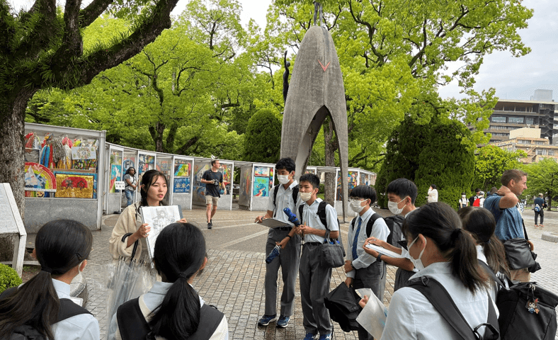 令和5年度(2023年度)の平和学習の様子