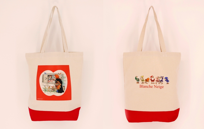 トートバッグ「白雪姫」(前後) 3,850円(税込)