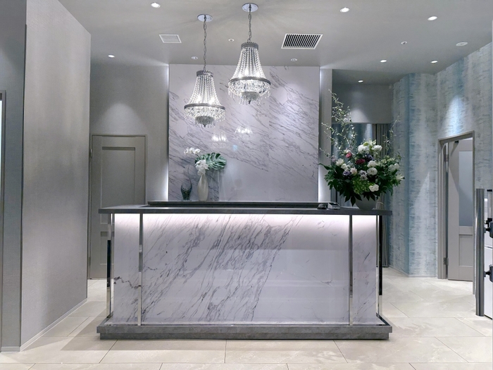 ダンディハウス/ミス・パリ 千葉店 受付カウンター