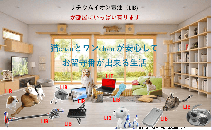 燃えない電池の普及で安全で安心、そして持続可能な生活が出来る社会を実現します!