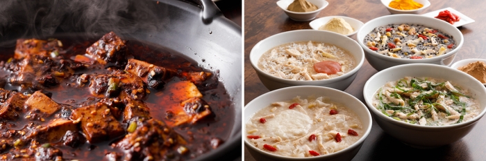 専門飲食店の味をご家庭で楽しめます/各種薬膳おかゆを取り揃えております