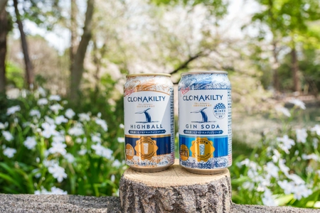 コートーコーポレーション　クロナキルティ蒸留所の ジン・ウイスキーのRTD缶を日本初販売