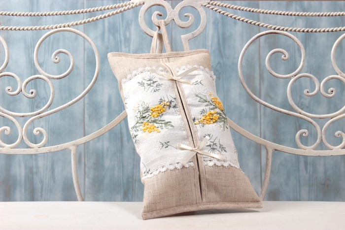 ティッシュカバー 約20x35cm ¥1,980