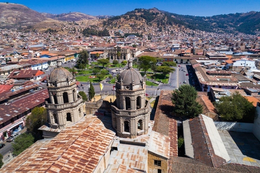 カハマルカの街並み