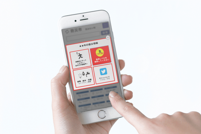 Sprocket「アラートポップアップ」の利用イメージ(画像ははめ込み合成によるダミーです)