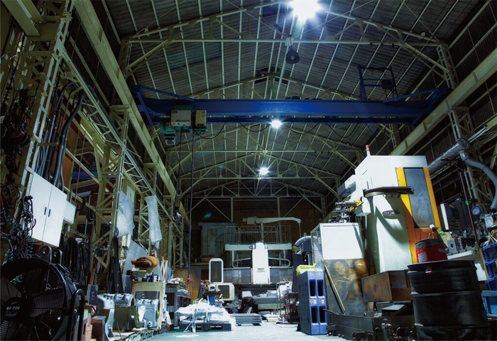 会場(伸栄鉄工)