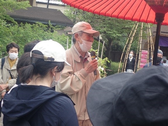 過去の「野草ウォッチング」の様子