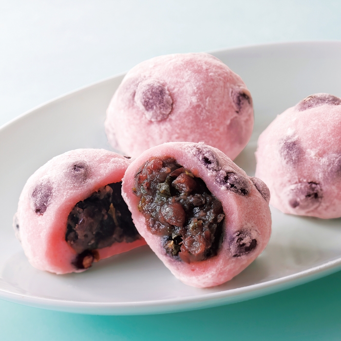 桜の黒豆大福(2)