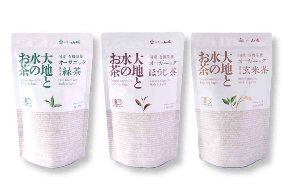 大地と水のお茶 全3種類