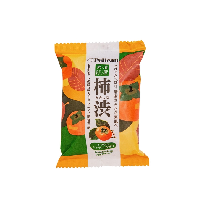 ペリカンファミリー石鹸 柿渋