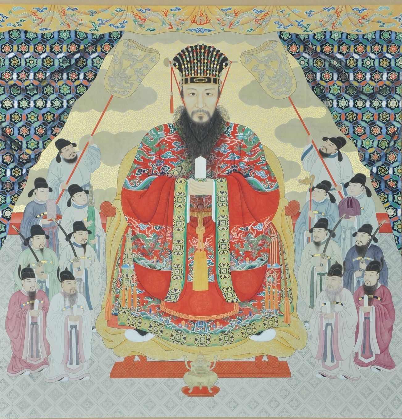 御後絵:第十七代 尚コウ王(しょうこうおう)