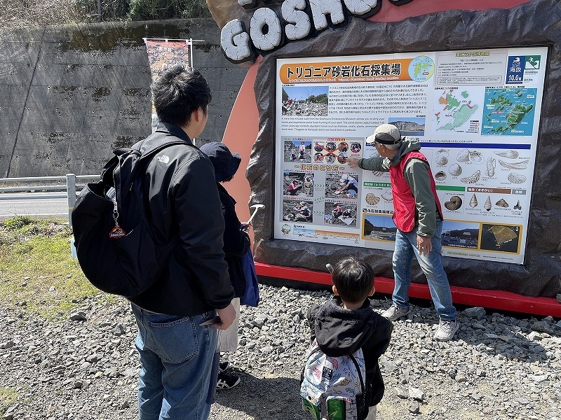 常駐のガイドが教えてくれます!