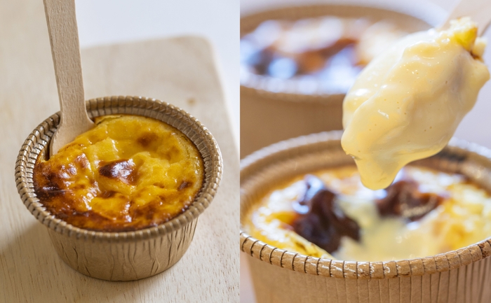 こんがり&とろ~り!「半熟バスクチーズケーキ」