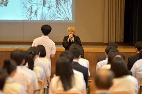 ≪大学生キャリア講話≫ 質疑応答の様子