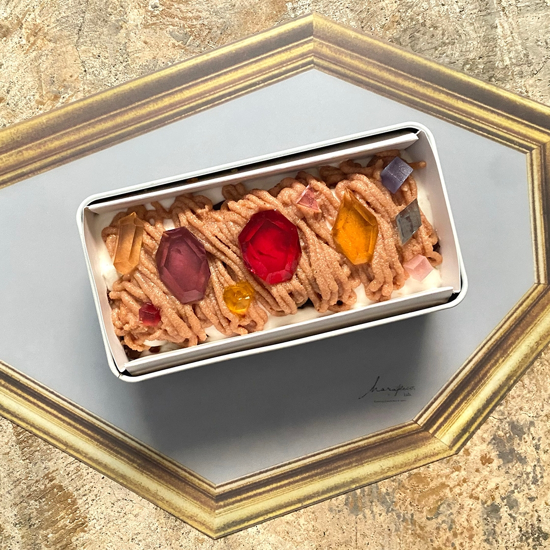 秋限定! 宝石のカッサータ ~モンブラン~