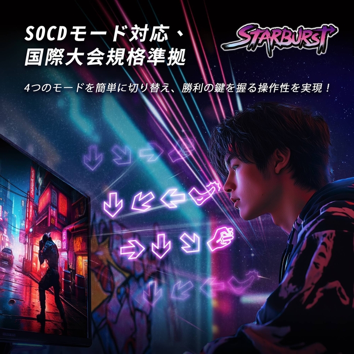 大会認可のSOCDモード、より精確な操作をできる!