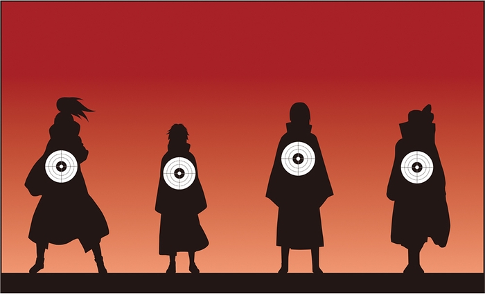 狙え！手裏剣打ち(イメージ)