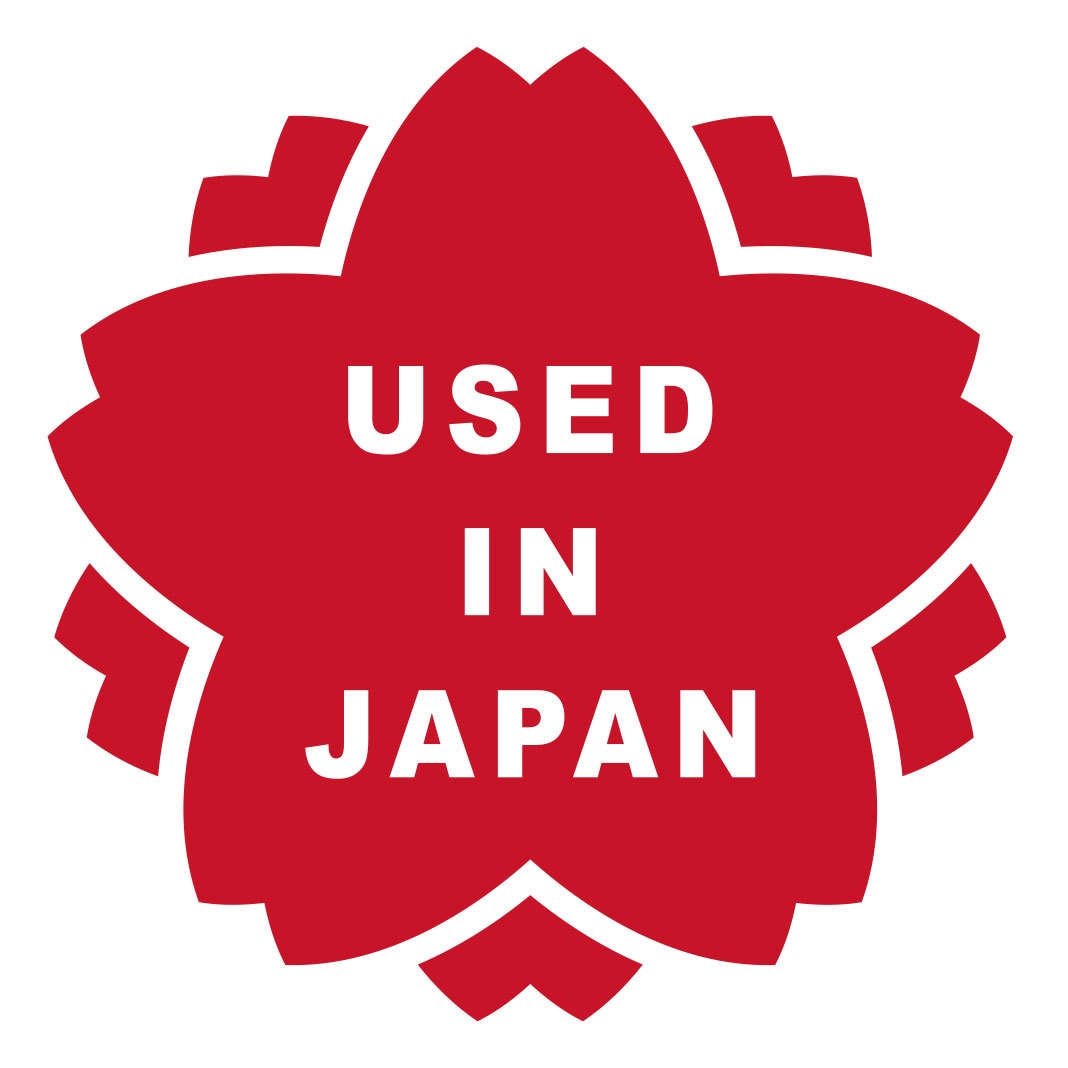 商標登録:USED IN JAPAN 登録第5728693号