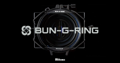 撮影用角形フィルターホルダー BUN-G-RING《バンジーリング》取り扱い開始
