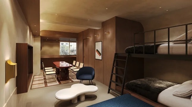 401号室:部屋全体