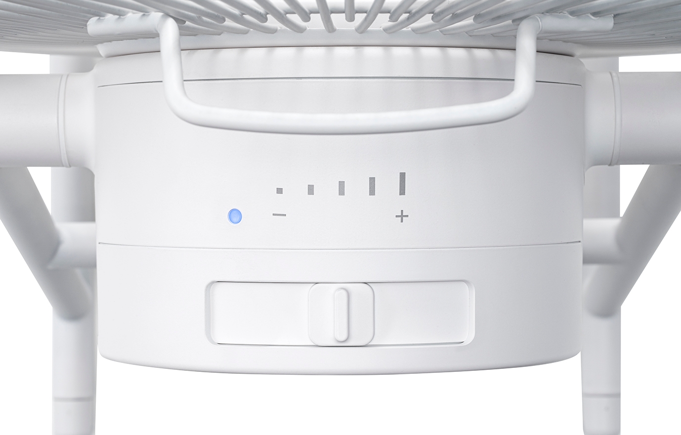 スライドスイッチで簡単風量調節