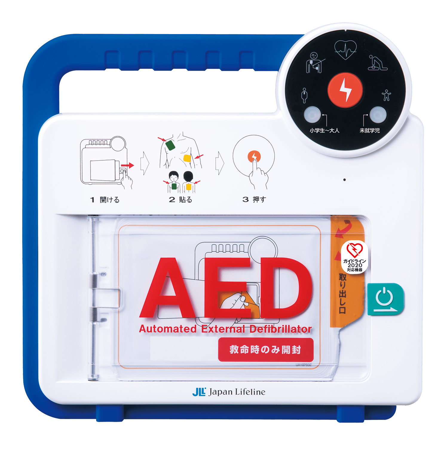 AED RQ-6000本体(医療機器承認番号:22600BZX00521000)