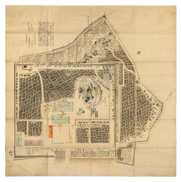 「寛政十二年　白銀御屋敷絵図」写【後期】