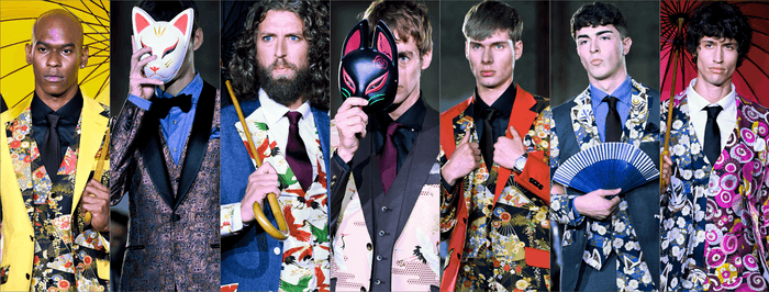 ミラノファッション・ウィーク2024SS 特設ステージの様子