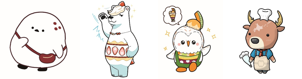 公式キャラクター候補作品