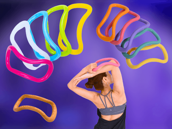 ドジャーブルー ウェーブストレッチリング けやき プラ ソフト