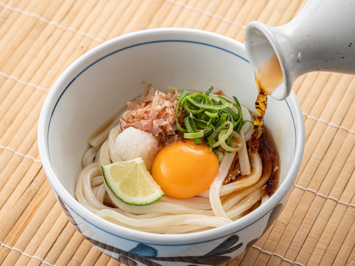 夜食のおうどん(イメージ)