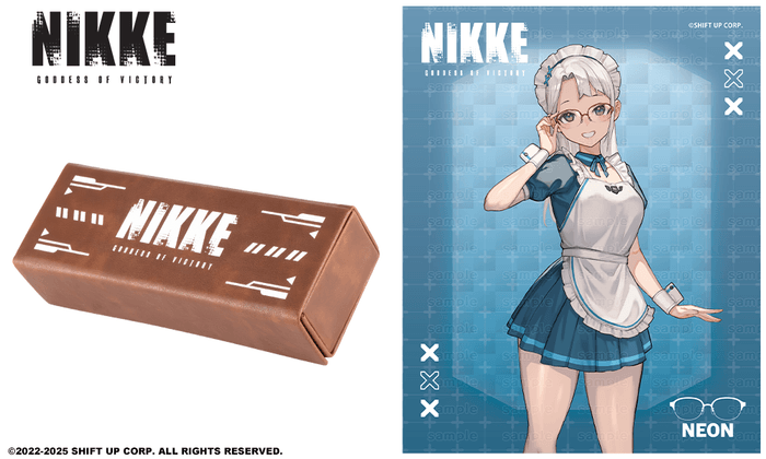 ネオン モデル 眼鏡拭き&ケース