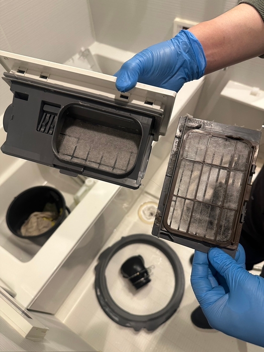 ドラム式洗濯機　パーツ