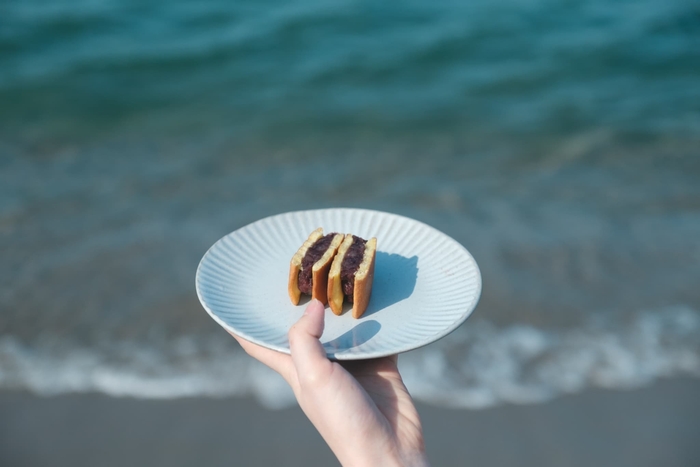 自家製塩を使用した“塩カリどら”