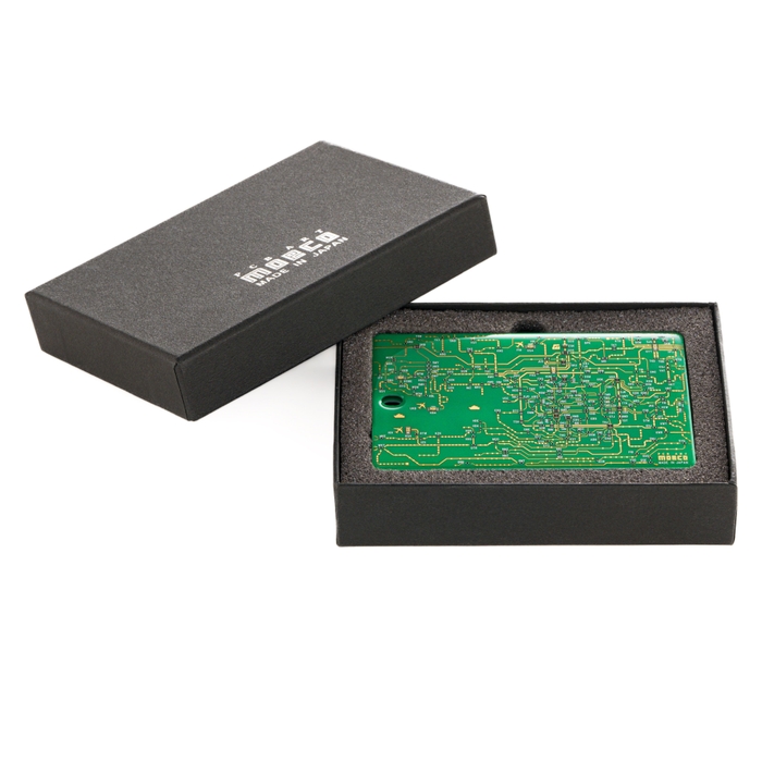 FLASH 関西回路線図 LED6 ICカードケース 緑 箱入り