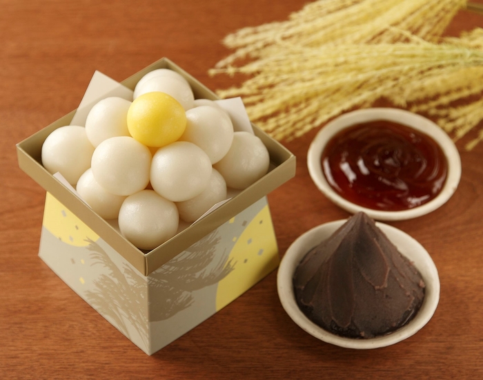 お月見団子(こしあん・みたらしだれ付)