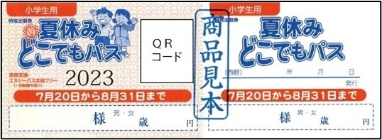 券面(見本)