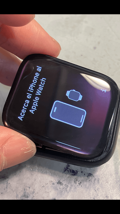 修理後:新たなガラスを格安で貼り替え完了。