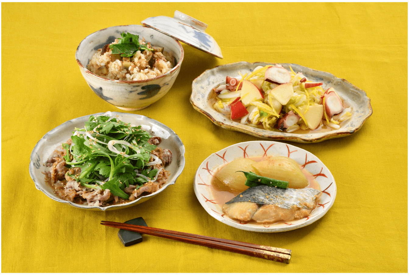 和食の日 きび砂糖(R) レシピ4品