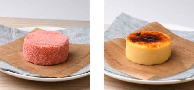 (左) MEETS CHEESE(550円)/(右) ブリュレチーズ(500円)