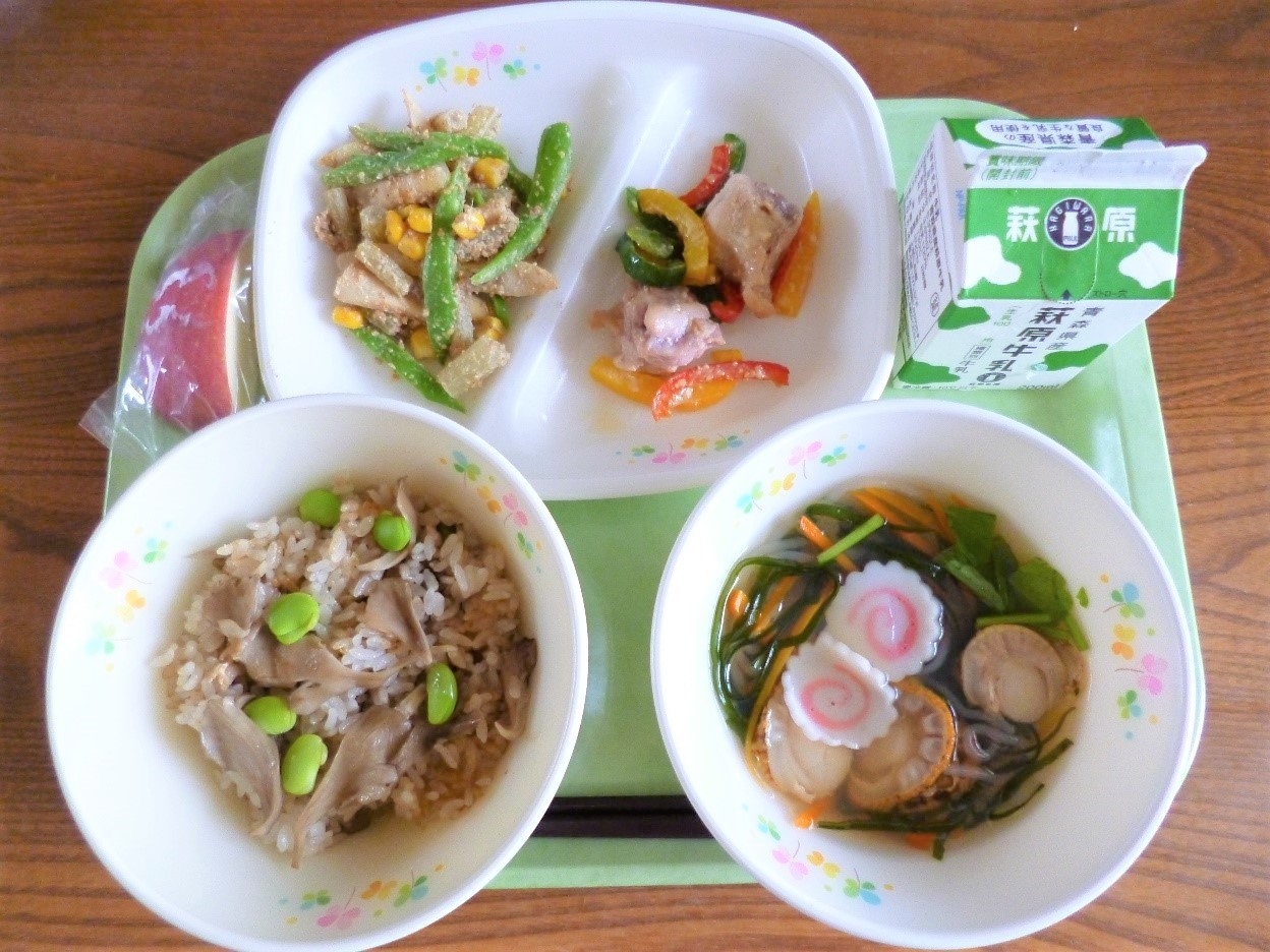 第15回大会優勝献立 青森県外ヶ浜町給食センター