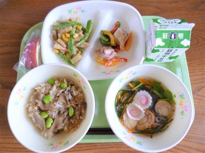 第15回大会優勝献立 青森県外ヶ浜町給食センター