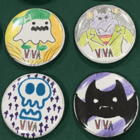 ハロウィン缶バッチイメージ