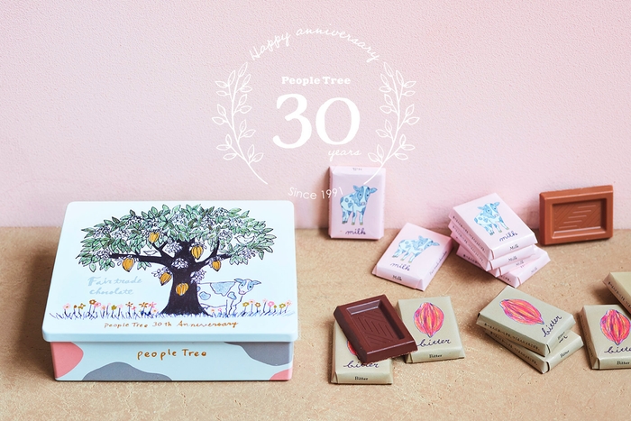 イラスト缶 ミルク&ビター “アニバーサリー” 1