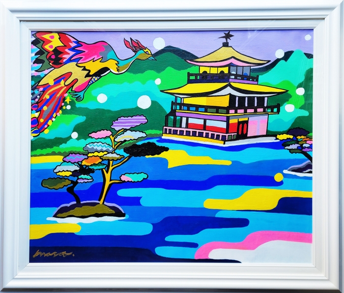 原画「幻想的な金閣寺」