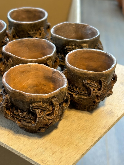 コーヒカップの数々