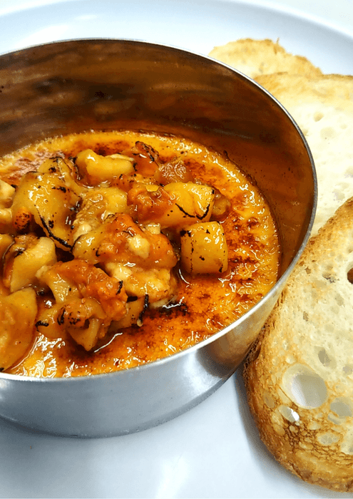 参加店PIZZERIA TATSU 金華ほやのクレームブリュレナポレオンの香り