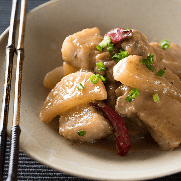 調理イメージ(大根と豚バラの煮込み)